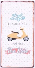 Magneet: Life is a journey enjoy the ride. EM5912