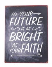 Tekstbord 353 Tekstbord: Your future is as bright as... EM5575