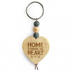 Miko 68809 Sleutelhanger Home is where the heart is