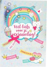 Depesche Kinderkaart 30 Wenskaart Veel liefs voor je verjaardag!