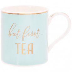 Tas But first... Tea