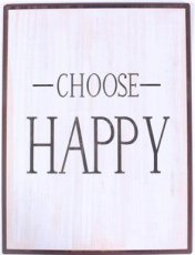 Tekstbord 274 Tekstbord: Choose happy EM7141