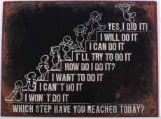 Tekstbord 300 Tekstbord: Which step have you reached today? EM2414