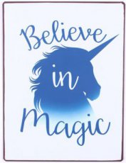 Tekstbord 319 Tekstbord: Believe in magic EM6739