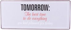 Tekstbord 335 Tekstbord: Tomorrow: the best time to... EM6309